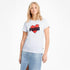 T-shirt bianca con stampa Puma Heart, Abbigliamento Sport, SKU a712000070, Immagine 0